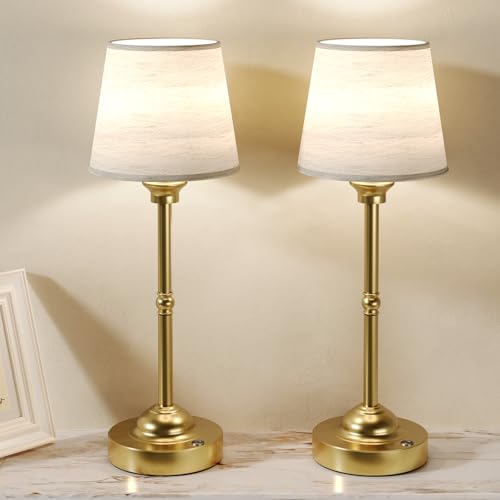 2 Pack Cordless Table Lamps