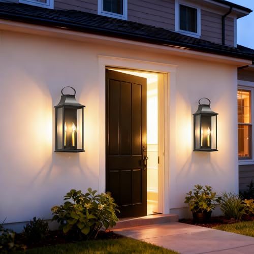21" Large Outdoor Wall Lights (2 Count)