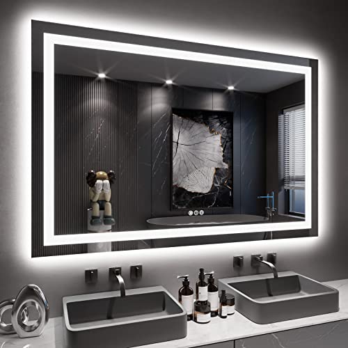 60X40 LED Bathroom Mirror with Lights