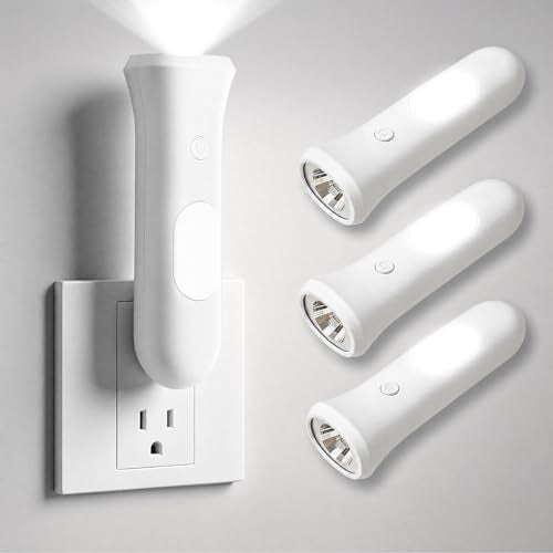 4 in 1 Emergency Lights for Home Power Failure (3 Count)