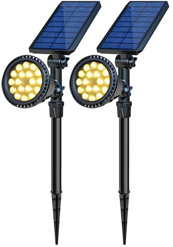Solar Spot Lights Outdoor (2 Count)
