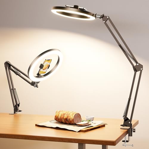 Ring Light Overhead Camera Phone Mount for Desk (2 Count)