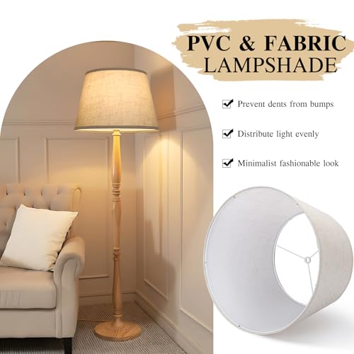 Large Drum Lamp Shades Set of 2 (2 Count)