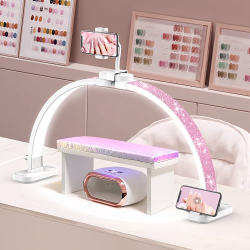 Half Moon Light for Nail Desk