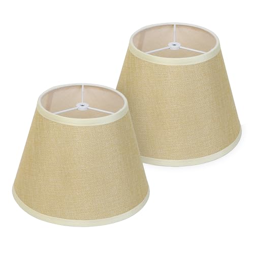 Khaki Empire Lamp Shades Set of 2 (2 Count)