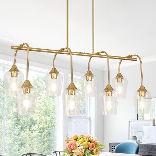 38" Gold Chandelier for Dining Room