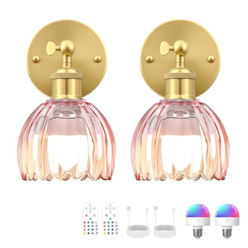 Vintage Battery Operated Wall Sconce