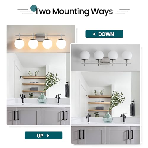Bathroom Vanity Light (4 Count)