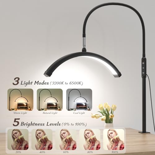 Half Moon Light with Clamp