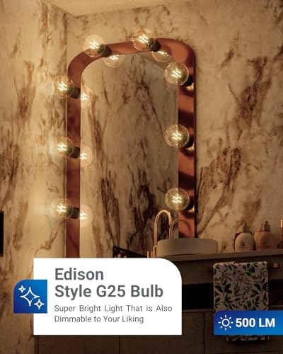 Sunco 6 Pack G25 LED Light Bulb (6 Count)
