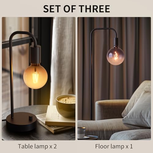 Industrial Lamp Set 3 Piece (3 Count)