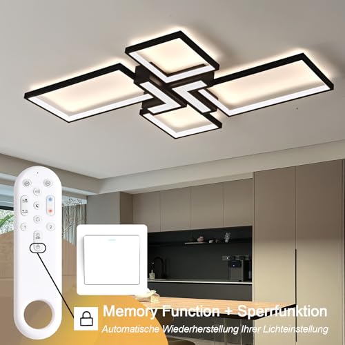 Modern Ceiling Light 32'' 50W 3000K