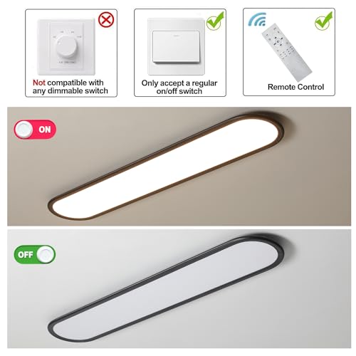 55.1" High Brightness Linear LED Ceiling Lamp