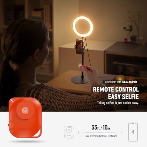 12" 24W High Power Desk Ring Light with Stand