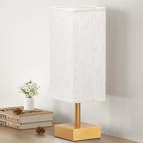 Gold Small Bedside Lamp for Bedroom