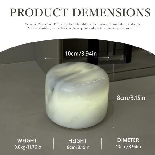 Marble Lamp Table Lamp Unique Stone Touch Lamp Pat Lamp Type