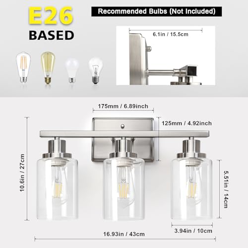 Bathroom Vanity Light Fixtures
