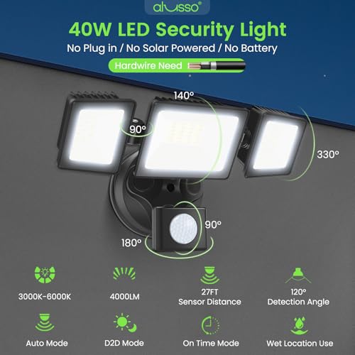LED Security Lights Motion Sensor