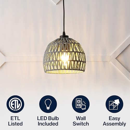 Campana 1 Light Pendant Dome Ceiling Lamp