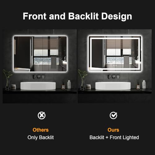 LED Bathroom Vanity Mirror with Lights