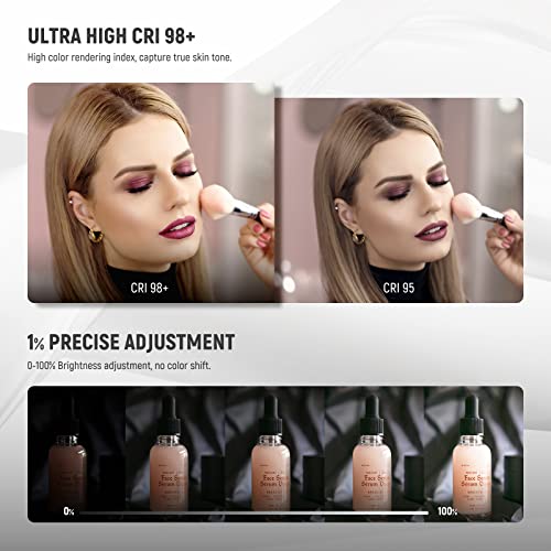 Esthetician Light with Phone Holder & Travel Bag Kit (4.47 Count)