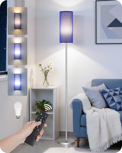 Dimmable Floor Lamps for Living Room with Remote and Foot Switch