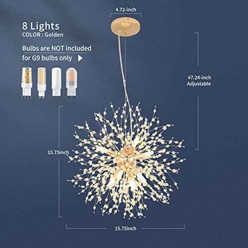 Modern Crystal Chandeliers Firework
