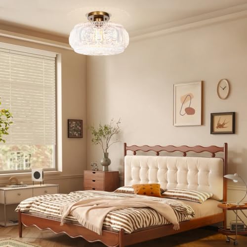12 Inch Semi Flush Mount Ceiling Light Fixture