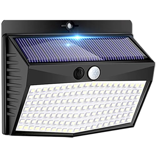 1 Pack Solar Motion Sensor Lights Outdoor Waterproof with 3 Modes