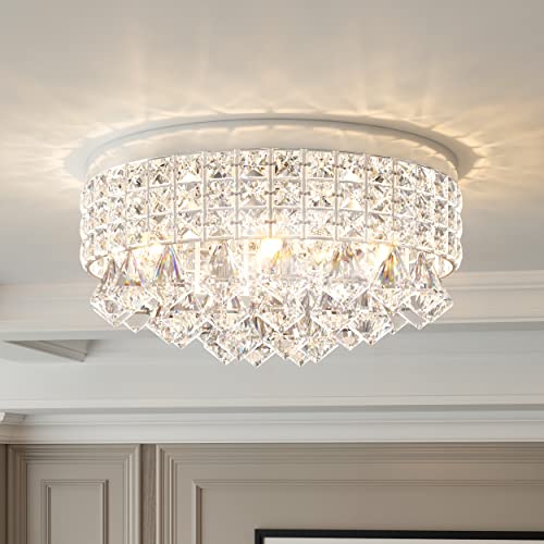 4 Lights Crystal Chandelier