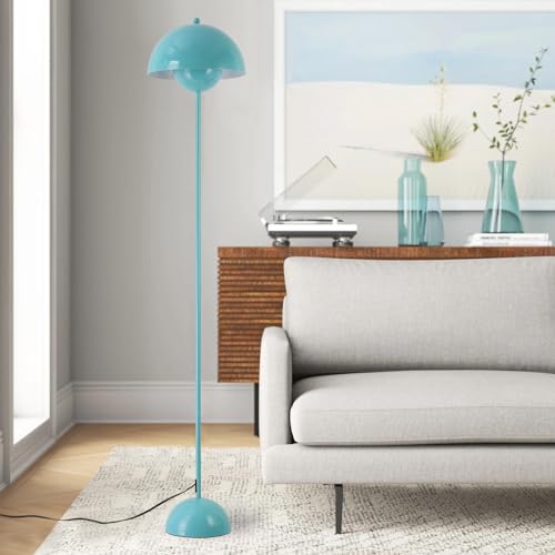 Mid Century Modern Metal Bud Floor Lamp for Home and Office