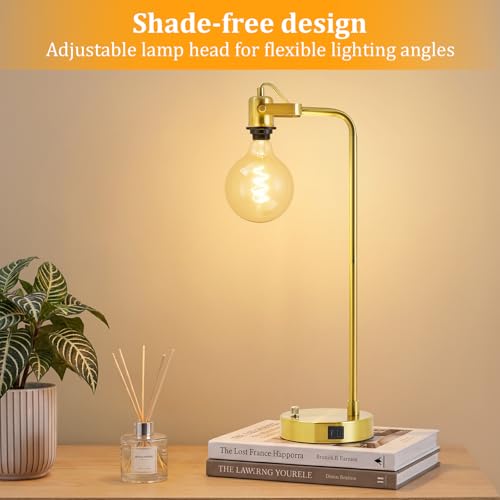 Gold Table Lamp Set of 2