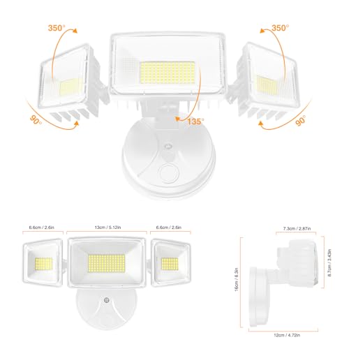 100W 11000LM Flood Lights Outdoor