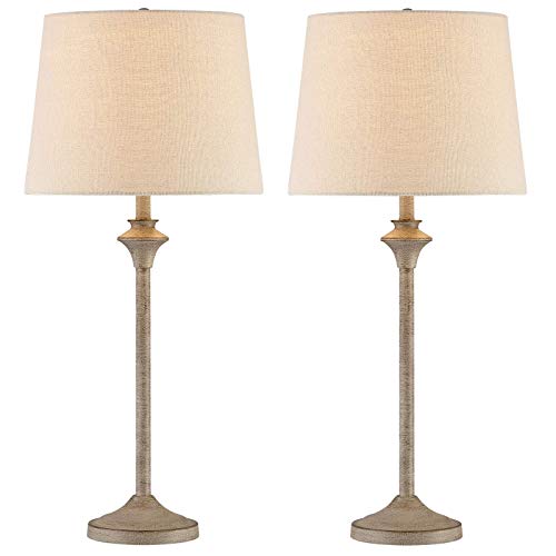 Farmhouse Buffet Table Lamps Set of 2 for Living Room (2 Count)