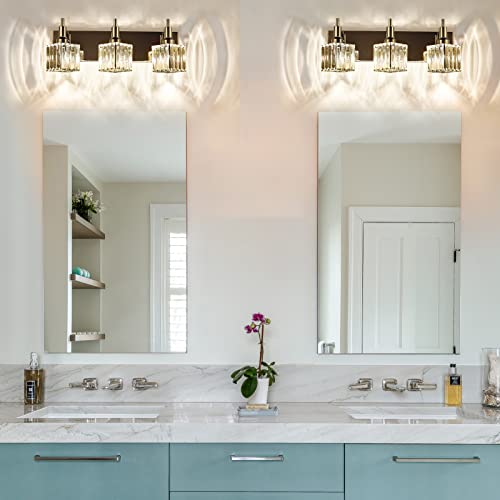 Modern Crystal Bathroom Vanity Light 3