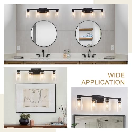 4 Light Bathroom Vanity Light Fixtures