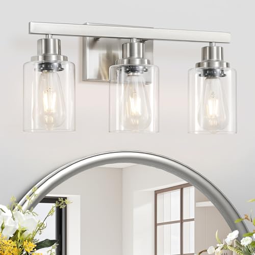 3 Light Bathroom Light Fixtures (3 Count)