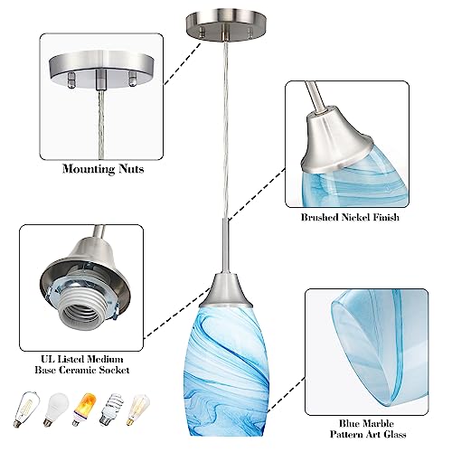 Mini Glass Pendant Light