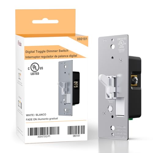 Toggle Slide Dimmer Switch for Dimmable LED Light