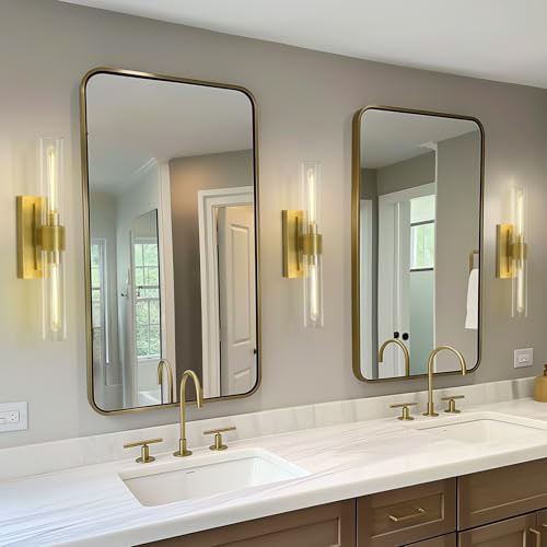 Brass Bathroom Vanity Light