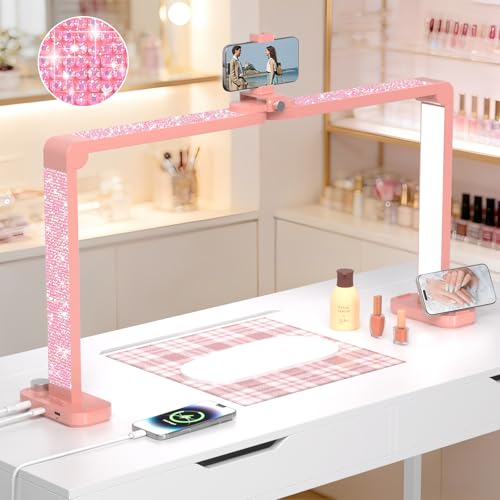 Half Moon Light for Nail Desk