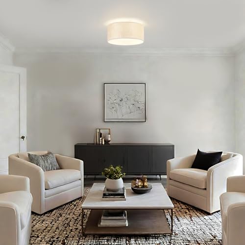 13Inch Modern Semi Flush Mount Ceiling Light