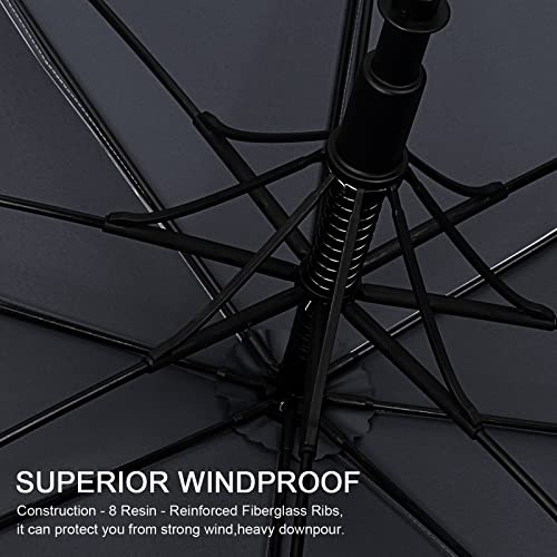 UV Golf Beach Umbrella 68”Auto Open Extra Large Sun Shade Umbrellas