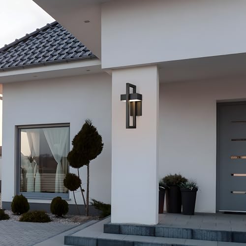 Modern Outdoor Wall Lights 3000K Integrated LED Outdoor Wall Sconces Lighting