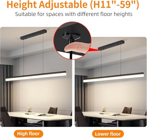 Modern Linear Pendant Lights