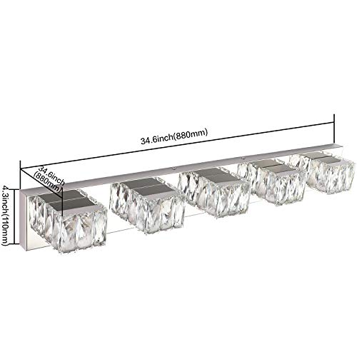 5 Lights Bathroom Vanity Light