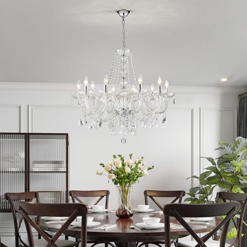 Large Crystal Chandelier