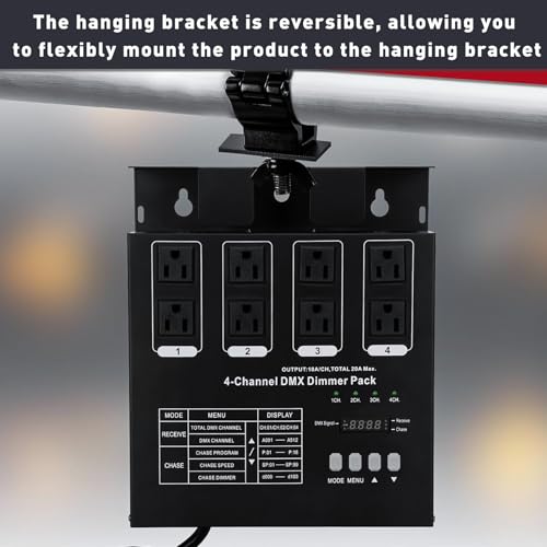 Dmx Dimmer Pack with Dmx 4