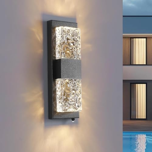 14.2" Dusk to Dawn Outdoor Wall Light