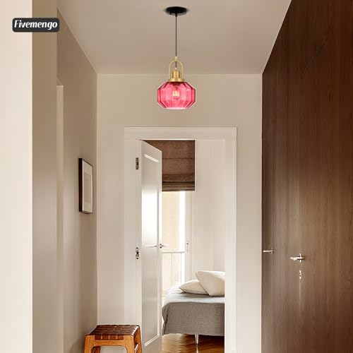 9in Mid Century Modern Pendant Light